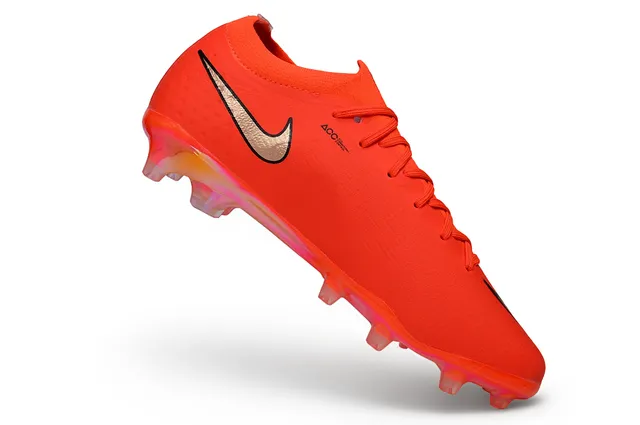 Nike Mercurial Vapor Orange Gold Upper Knit Low-Cut Overlay Swoosh Métallique Firm-Ground Chaussures de Football 7
