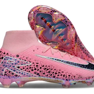 Nike Mercurial Vapor Rose Noir Taches Iridiscentes Firm-Ground Chaussures de Football
