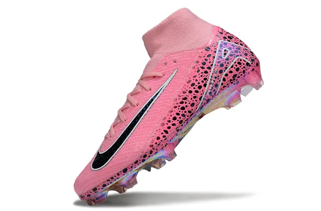 Nike Mercurial Vapor গোলাপি কালো স্পেকেল ইরিডেসেন্ট ফার্ম গ্রাউন্ড ফুটবল জুতো 3
