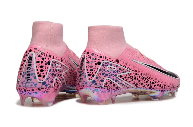 Nike Mercurial Vapor গোলাপি কালো স্পেকেল ইরিডেসেন্ট ফার্ম গ্রাউন্ড ফুটবল জুতো 5