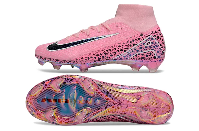 Nike Mercurial Vapor গোলাপি কালো স্পেকেল ইরিডেসেন্ট ফার্ম গ্রাউন্ড ফুটবল জুতো 6