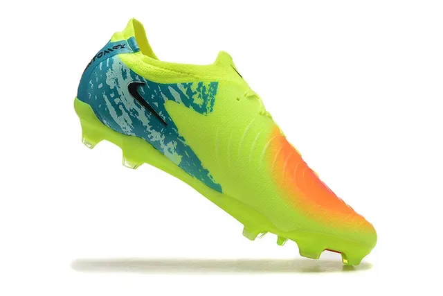 Nike Mercurial Vapor Amarillo Azul Zapatos de fútbol Low-Cut Upper sintético Suela firme 4