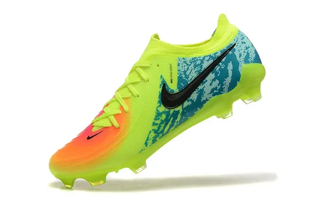 Nike Mercurial Vapor Amarillo Azul Zapatos de fútbol Low-Cut Upper sintético Suela firme 5