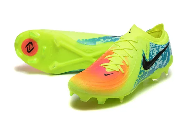 Nike Mercurial Vapor Amarillo Azul Zapatos de fútbol Low-Cut Upper sintético Suela firme 7