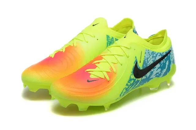 Nike Mercurial Vapor Amarillo Azul Zapatos de fútbol Low-Cut Upper sintético Suela firme 8
