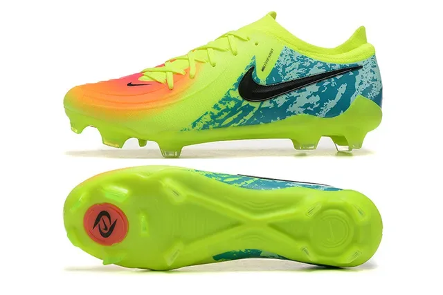 Nike Mercurial Vapor Amarillo Azul Zapatos de fútbol Low-Cut Upper sintético Suela firme 9