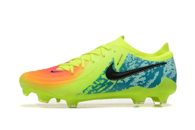 Nike Mercurial Vapor Amarillo Azul Zapatos de fútbol Low-Cut Upper sintético Suela firme 10