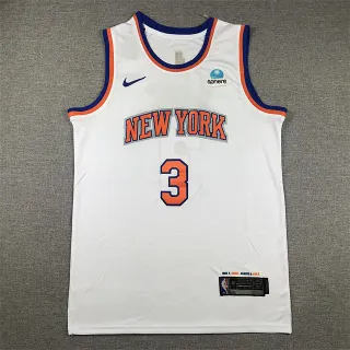 Nike New York Knicks Association Edition सफेद जर्सी