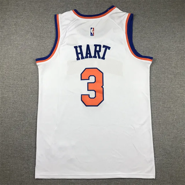 Nike New York Knicks Association Edition सफेद जर्सी 2