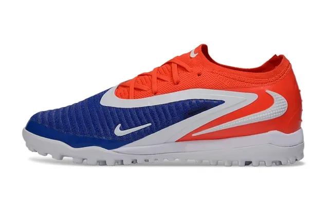 Nike برتقالي أزرق كيت أب سينثيتيك أوفرليز تورف سوكر شوز 2