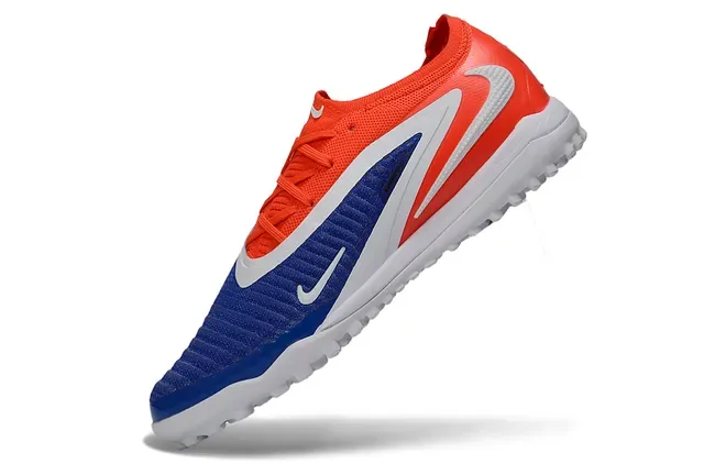 Nike برتقالي أزرق كيت أب سينثيتيك أوفرليز تورف سوكر شوز 5