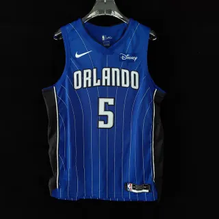 Nike Orlando Magic Disney Edition Blue Pinstripe Jersey