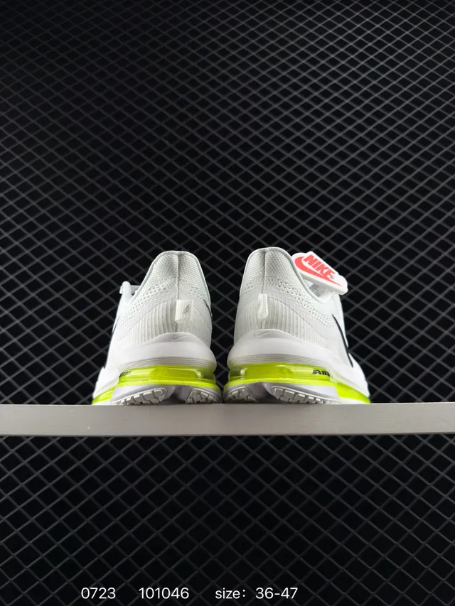 Nike Pegasus Premium White Green Knit Upper Visible Air Zoom Unit Running Shoes 3