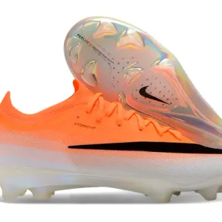 Nike Phantom GT Atomknit Orange Gradient Firm-Ground Soccer Shoes