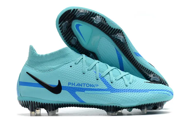 Nike Phantom GT أسود برتقالي Firm-Ground أحذية كرة القدم 2