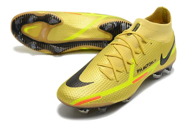 Nike Phantom GT أسود برتقالي Firm-Ground أحذية كرة القدم 8