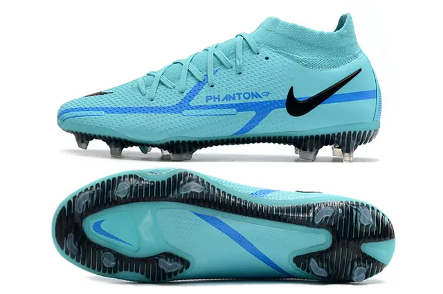 Nike Phantom GT أسود برتقالي Firm-Ground أحذية كرة القدم 10
