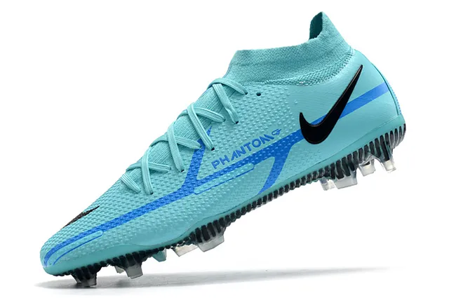 Nike Phantom GT أسود برتقالي Firm-Ground أحذية كرة القدم 12