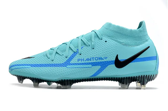 Nike Phantom GT أسود برتقالي Firm-Ground أحذية كرة القدم 13