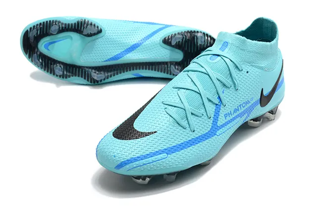 Nike Phantom GT أسود برتقالي Firm-Ground أحذية كرة القدم 14