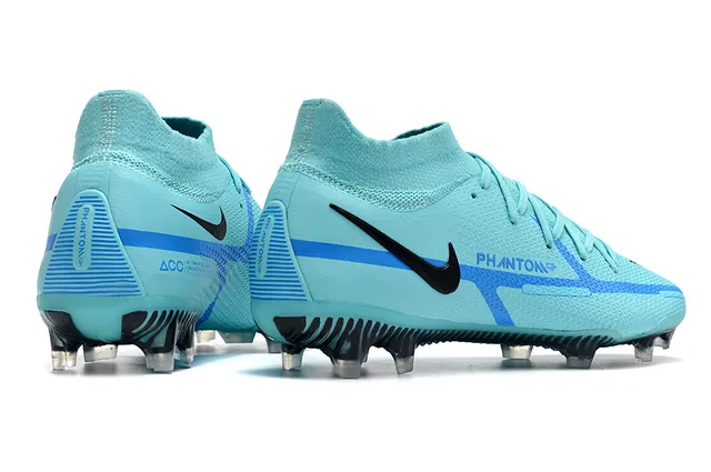 Nike Phantom GT أسود برتقالي Firm-Ground أحذية كرة القدم 15