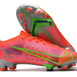 Nike Phantom GT Bright Orange Neon Green Firm-Ground Chuteiras