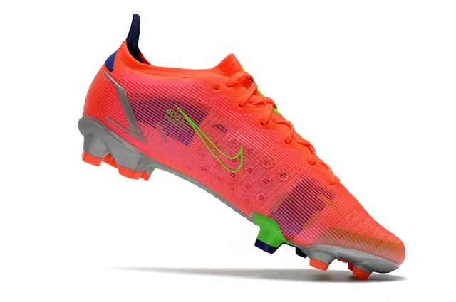 Nike Phantom GT Bright Orange Neon Green Firm-Ground Chuteiras 2