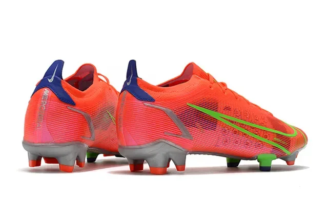 Nike Phantom GT Bright Orange Neon Green Firm-Ground Chuteiras 5