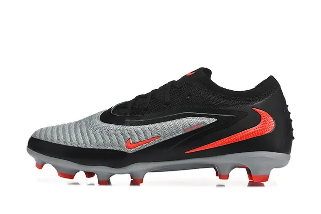 Nike Phantom GT 黑色灰色橙色碎地足球鞋 6