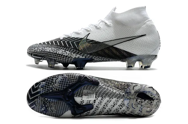 Nike Phantom GT সাদা কালো নেভি ফার্ম-গ্রাউন্ড সকার শু 2