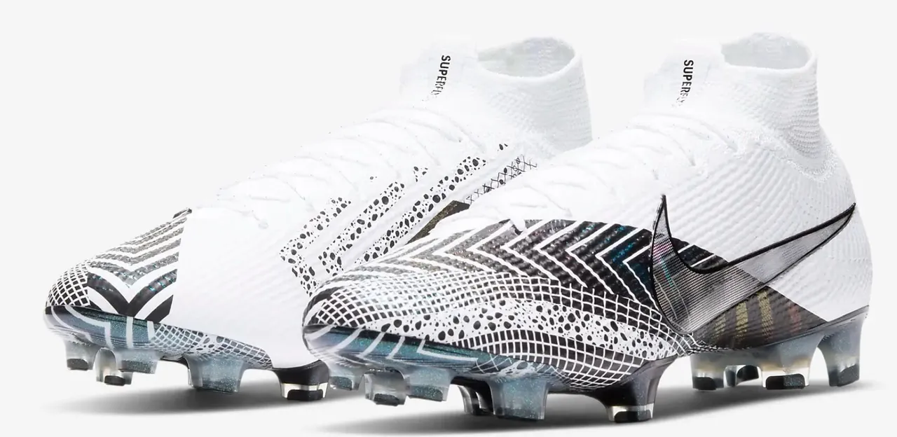 Nike Phantom GT সাদা কালো নেভি ফার্ম-গ্রাউন্ড সকার শু 8