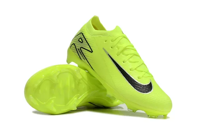 Nike Phantom GT أصفر أسود منخفض القطع نسيج علوي مسامير مطبوعة أرض صلبة أحذية كرة القدم 2