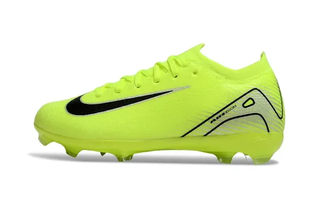 Nike Phantom GT أصفر أسود منخفض القطع نسيج علوي مسامير مطبوعة أرض صلبة أحذية كرة القدم 6