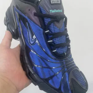 Nike Tailwind Tênis Azul e Preto para Corrida