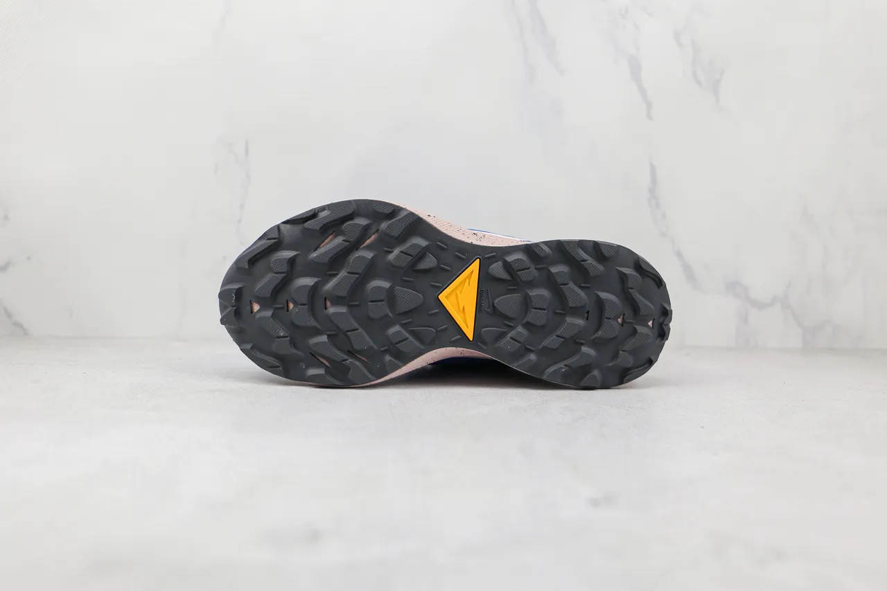 Nike Trail नीला भूरा इंजीनियर मेश ऊपरी स्पेकल्ड फोम मिडसोल रनिंग जूते 3