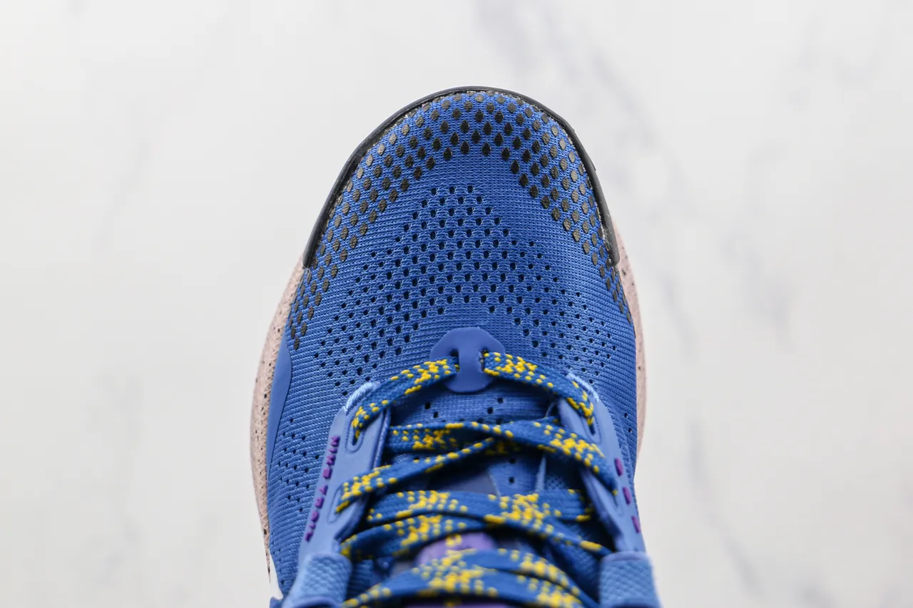 Nike Trail नीला भूरा इंजीनियर मेश ऊपरी स्पेकल्ड फोम मिडसोल रनिंग जूते 5