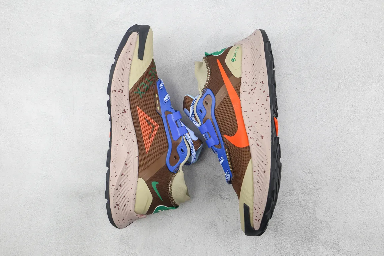 Nike Trail ब्राउन ऑरेंज Silhouette GORE-TEX Waterproof রানিং শু 2