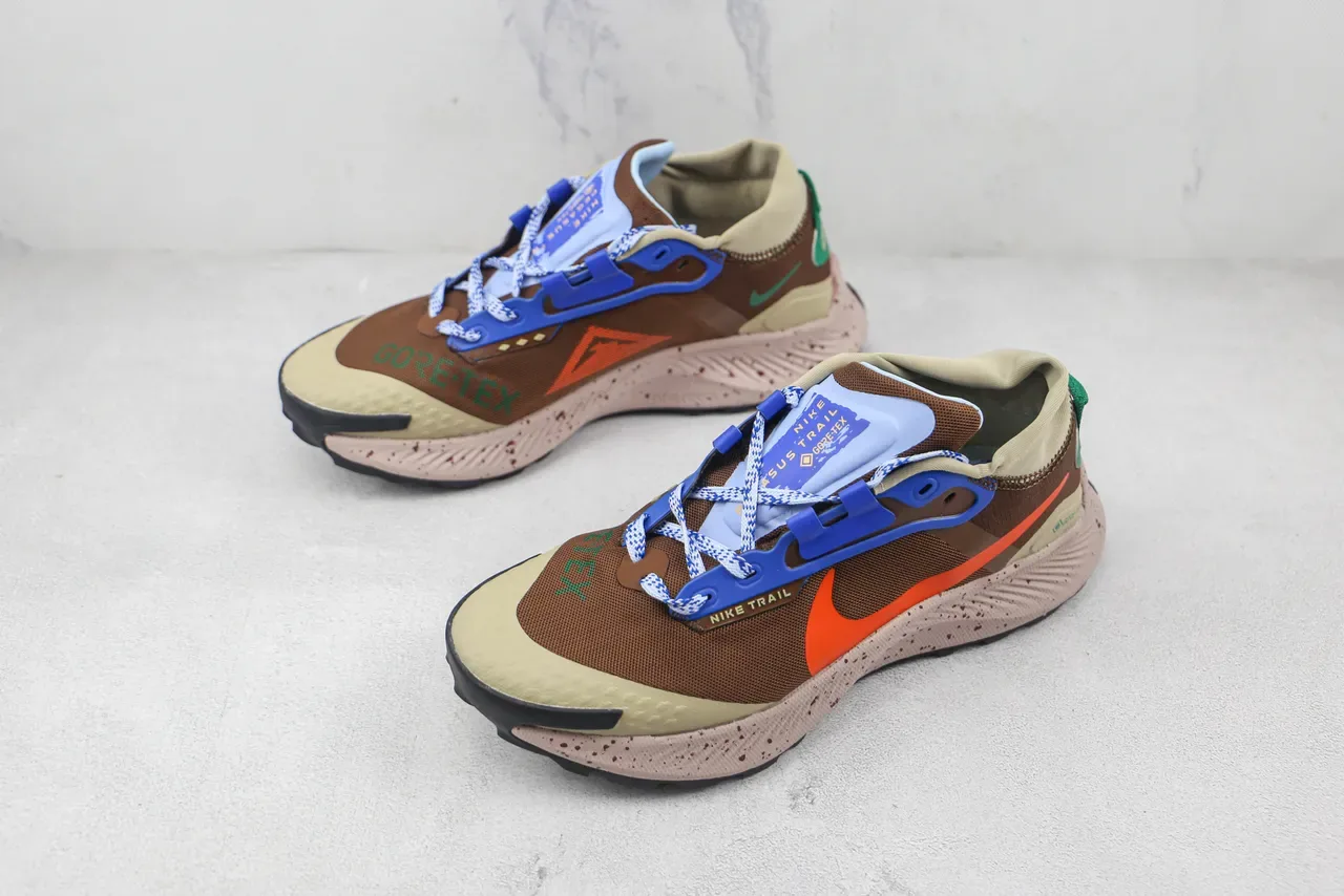 Nike Trail ब्राउन ऑरेंज Silhouette GORE-TEX Waterproof রানিং শু 4