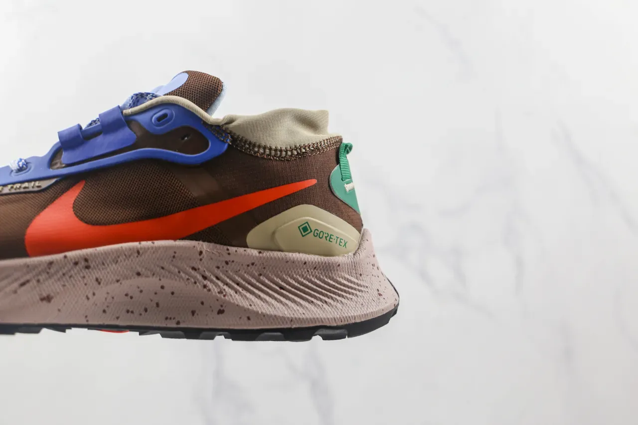 Nike Trail ब्राउन ऑरेंज Silhouette GORE-TEX Waterproof রানিং শু 7