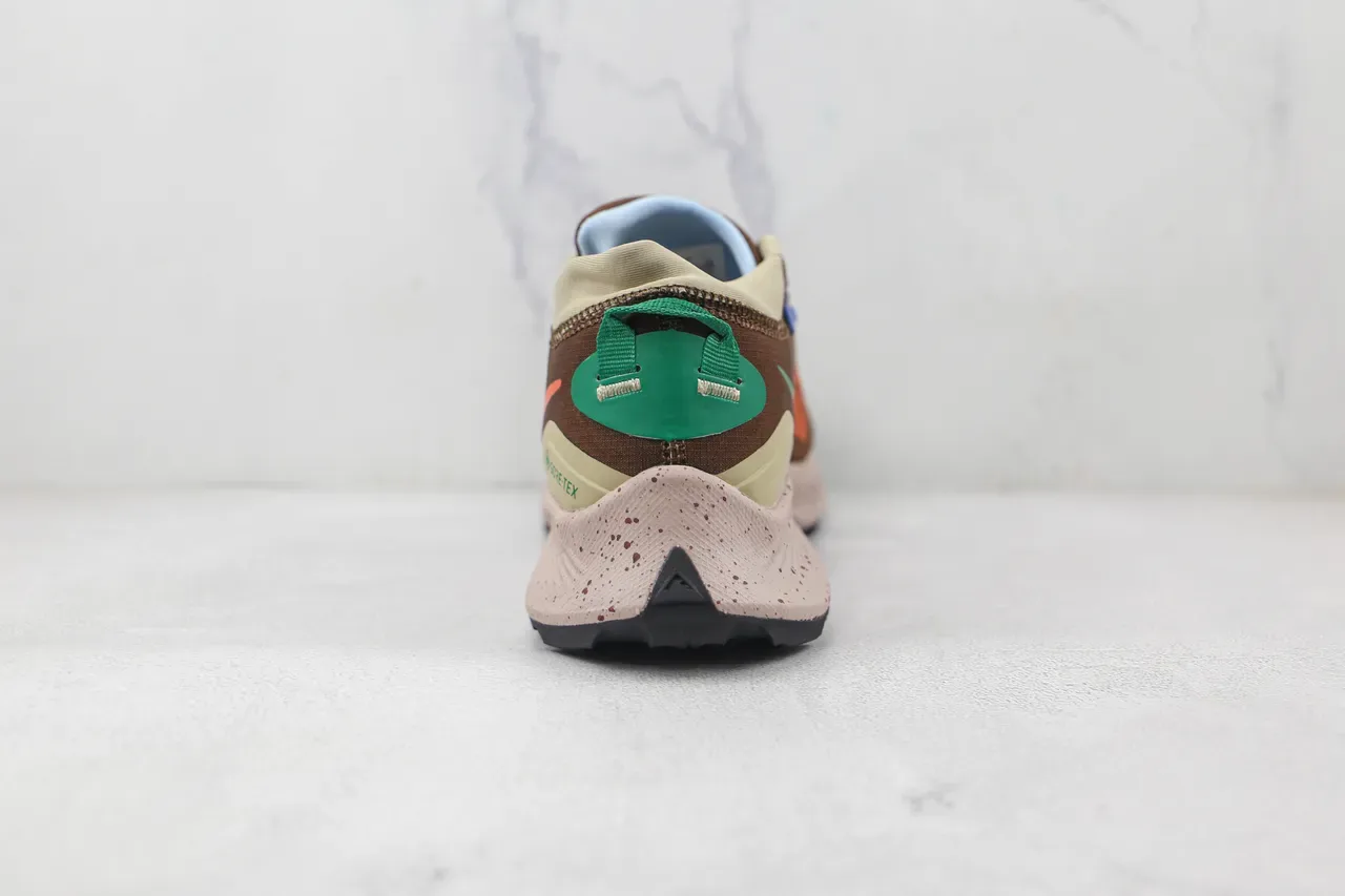 Nike Trail ब्राउन ऑरेंज Silhouette GORE-TEX Waterproof রানিং শু 9