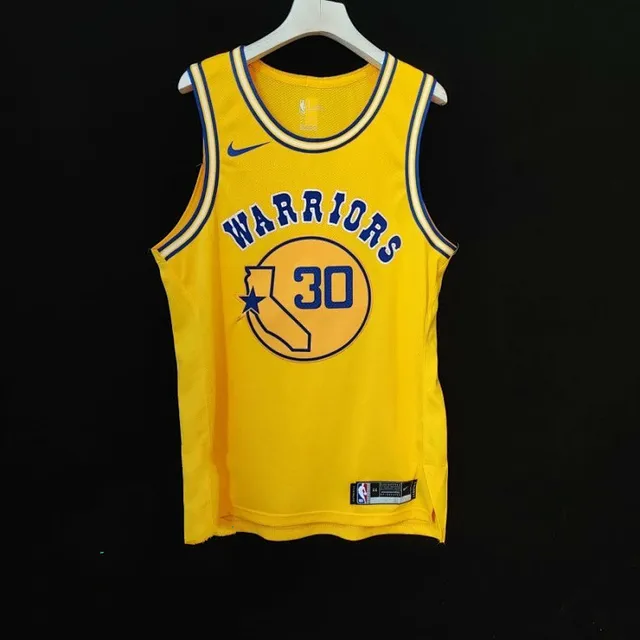 Camiseta Amarilla de la Edición del Jugador Nike Warriors 2