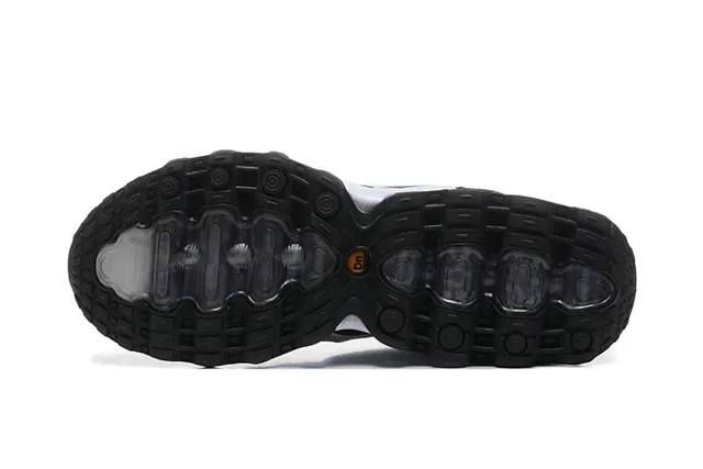 Nike Sneakers Blancs Noirs Avec Upper En Mesh Et Rayures Synthétiques 7