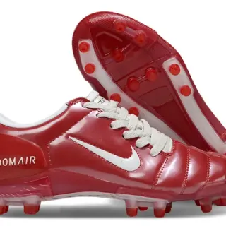 Nike Zoom Air Rouge Brillant Terrain Ferme Chaussures de football