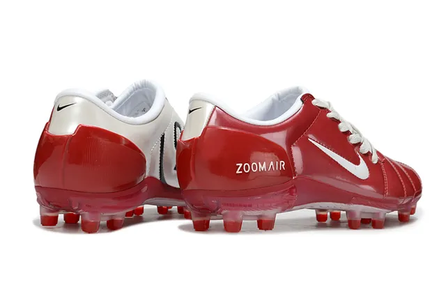Nike Zoom Air लाल चमकदार फर्म-ग्राउंड फुटबॉल जूते 4
