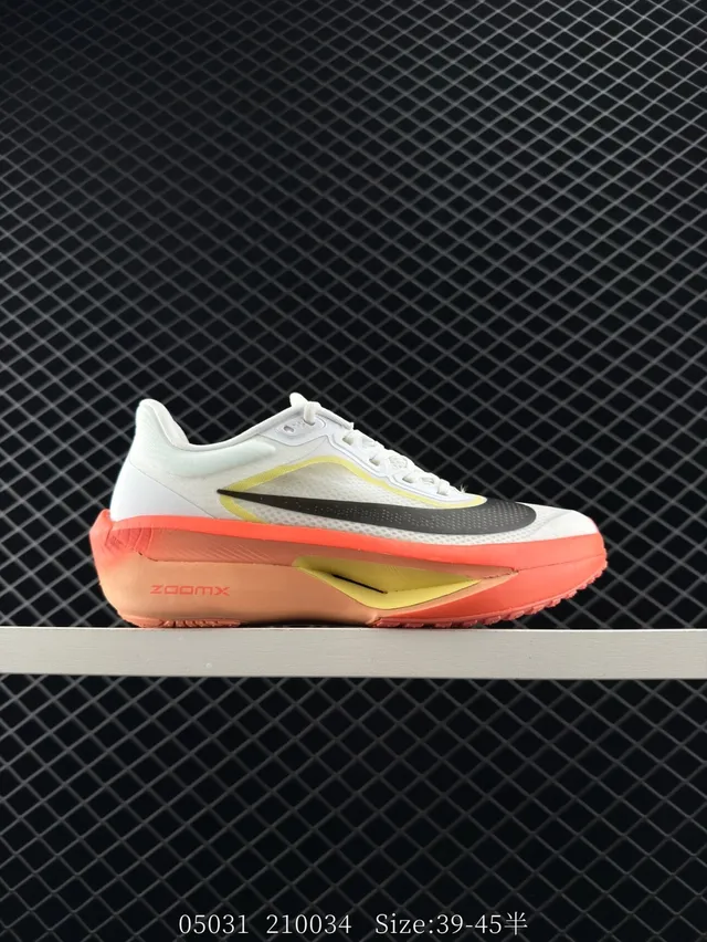 Nike Zoom Fly 6 Flyknit Beige Brown Navy Running Shoes 6