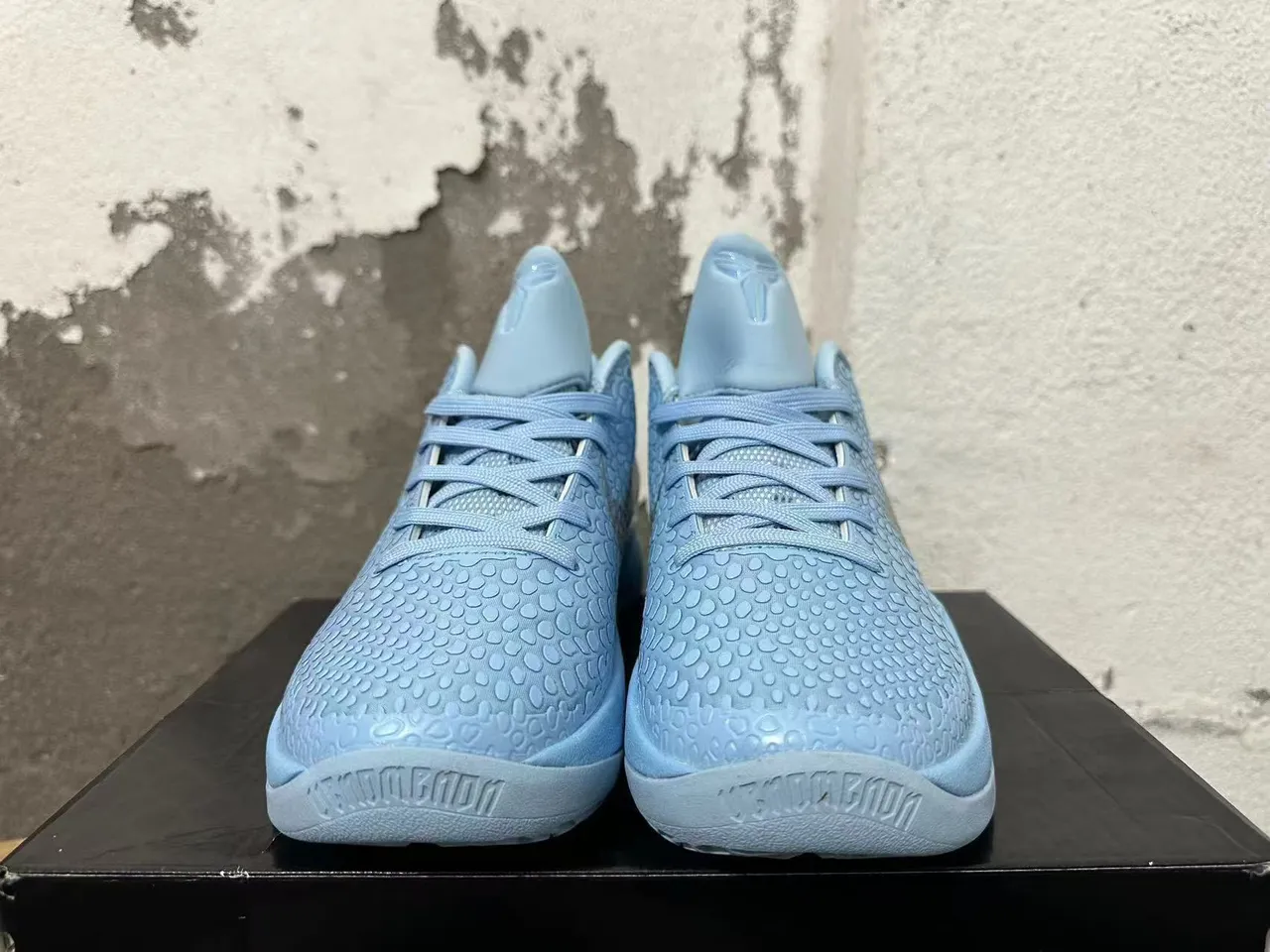 Nike Zoom Kobe IV Moon Light Blue Basketball Shoes 4