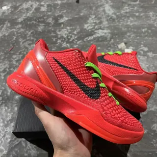 Nike Zoom Kobe VI Red Black Neon Green বাস্কেটবল জুতো