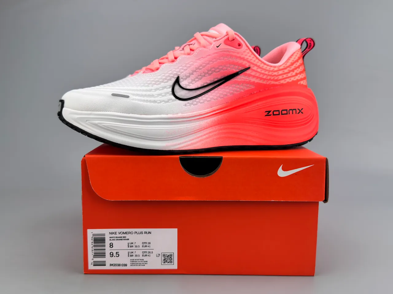 Nike ZoomX Invincible Run Gradient Coral दौड़ने के जूते 4