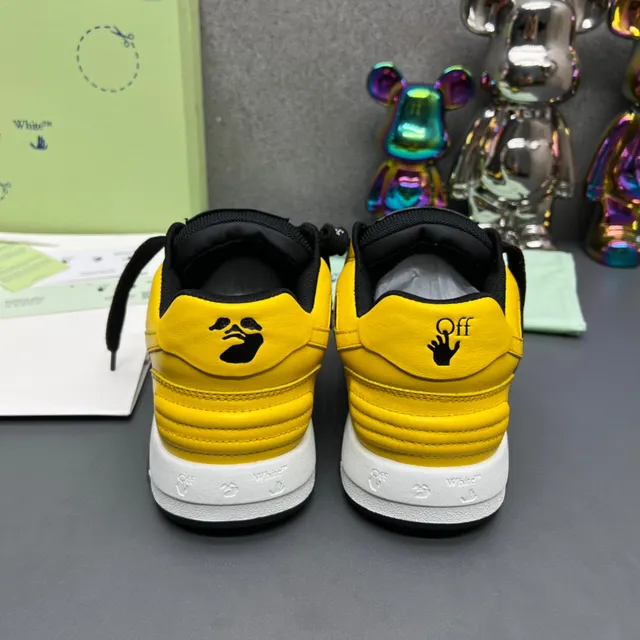 Off-White Arrow sneakers noir jaune lifestyle sneakers 3