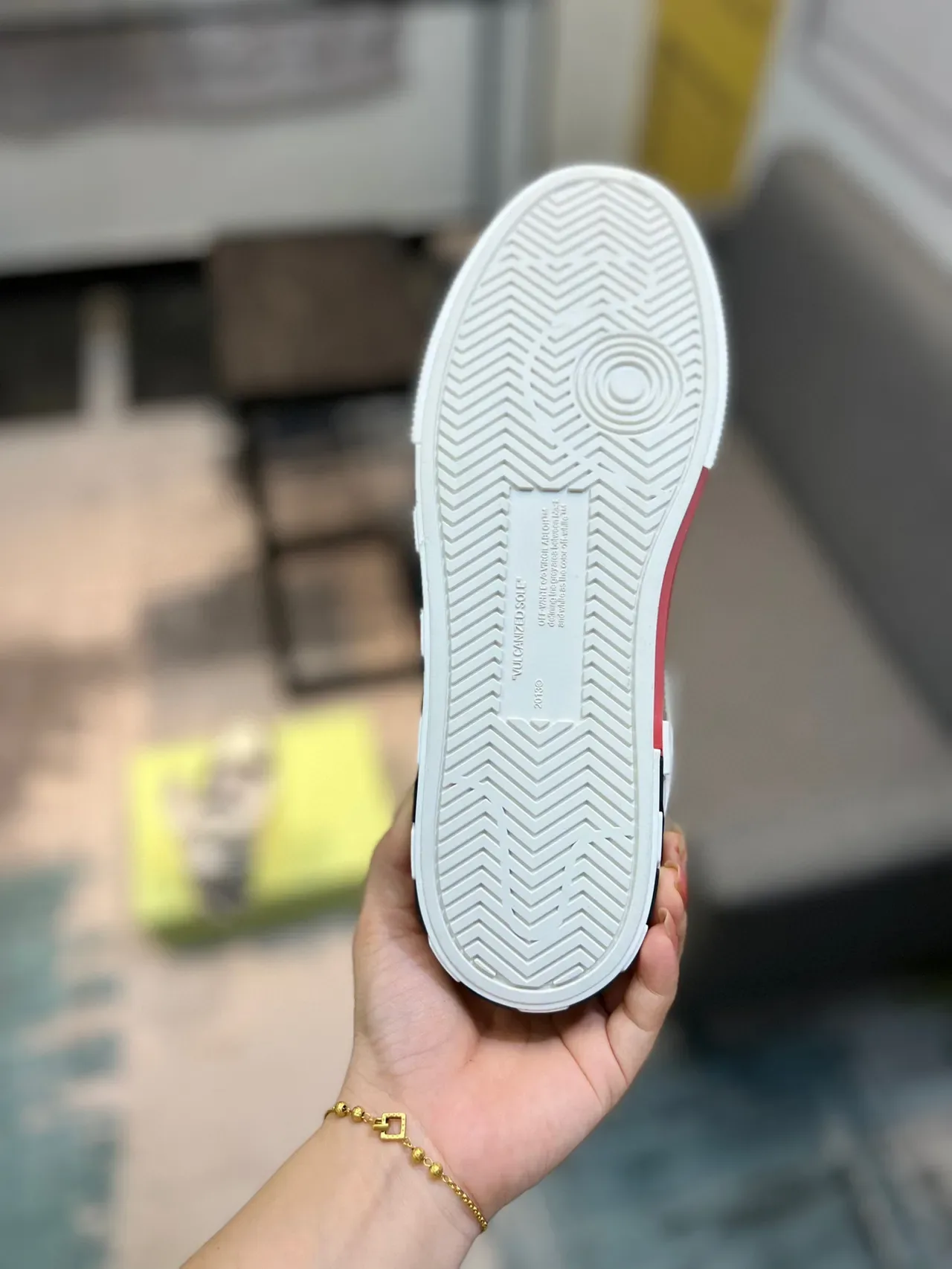 Off-White The Ten हाई-टॉप लाइफस्टाइल स्नीकर 9